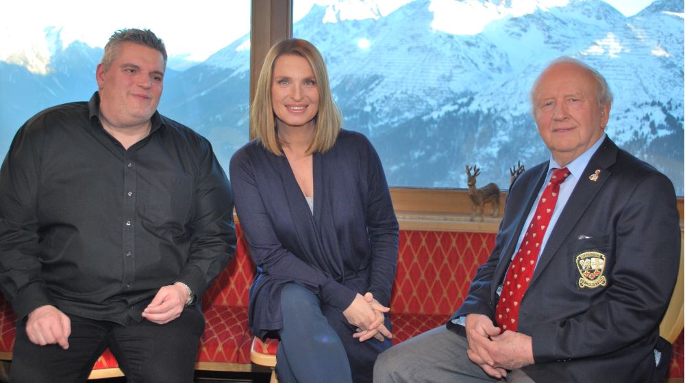 Barbara Stöckl trifft George Nussbaumer und Adi Werner beim 16. „Gipfel-Sieg" von RollOn Austria - in der Wintersportregion St. Anton am Arlberg