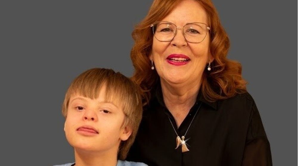 Michaela Neuner mit ihrem Sohn Paul