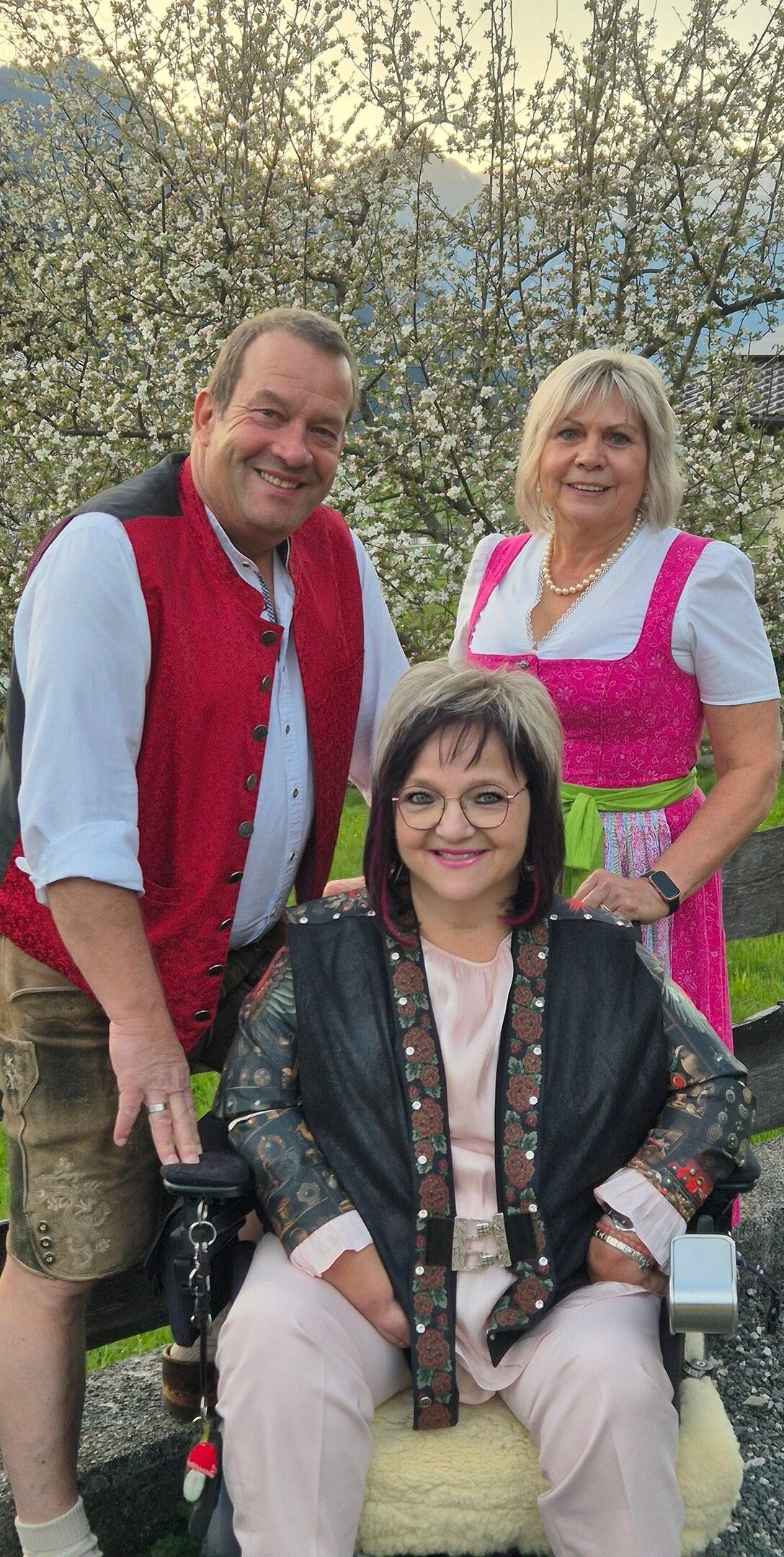 Claus, Marianne und Resi