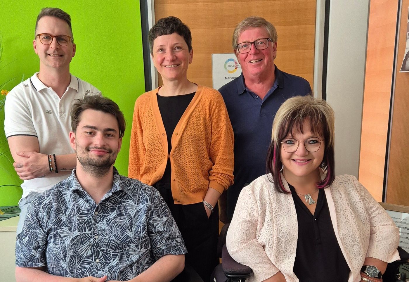 Jurij Pfauser, Kristin Vavtar, Hans Wiedemair, Dominik Wurzer und Marianne Hengl