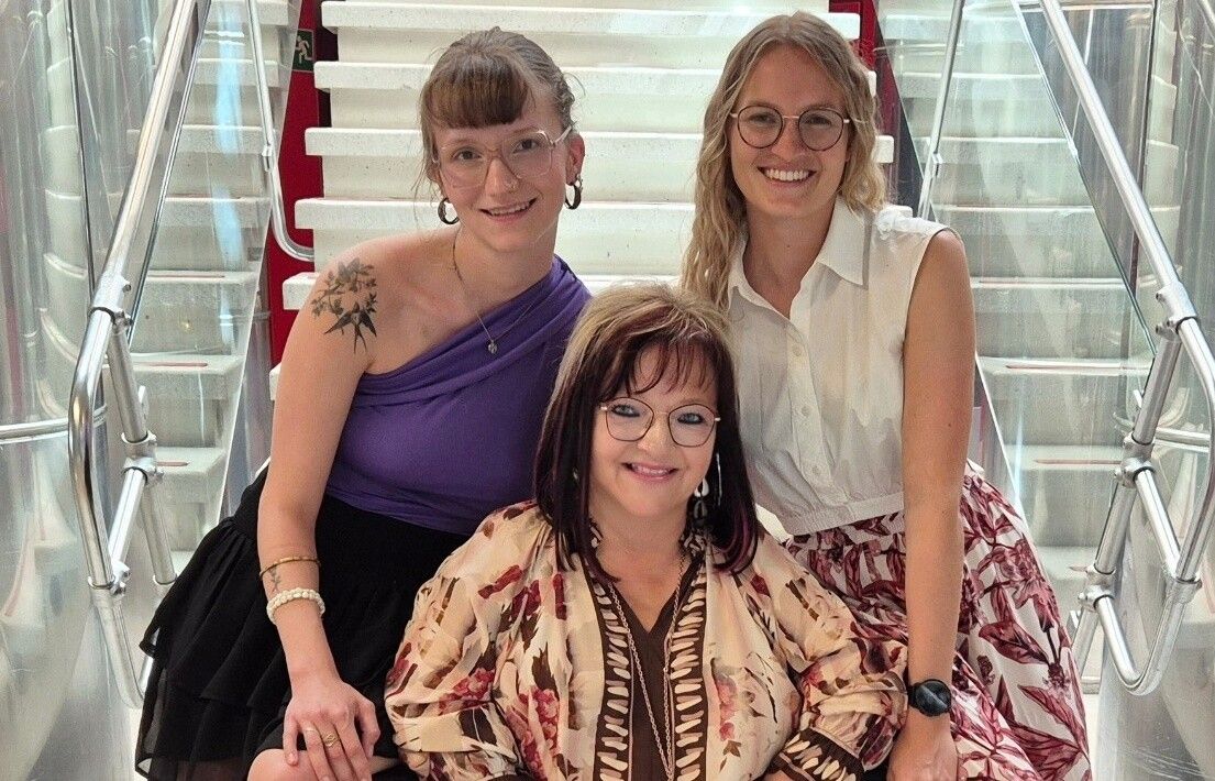 Theresa Weiß, Marianne Hengl und Diana Foidl