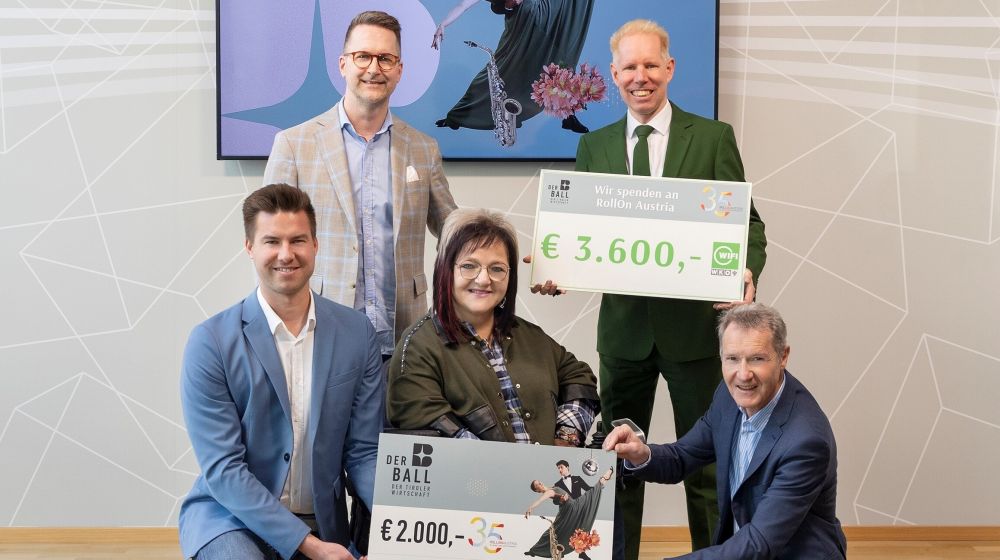 Großzügige Spendenaktion am Ball der Tiroler Wirtschaft