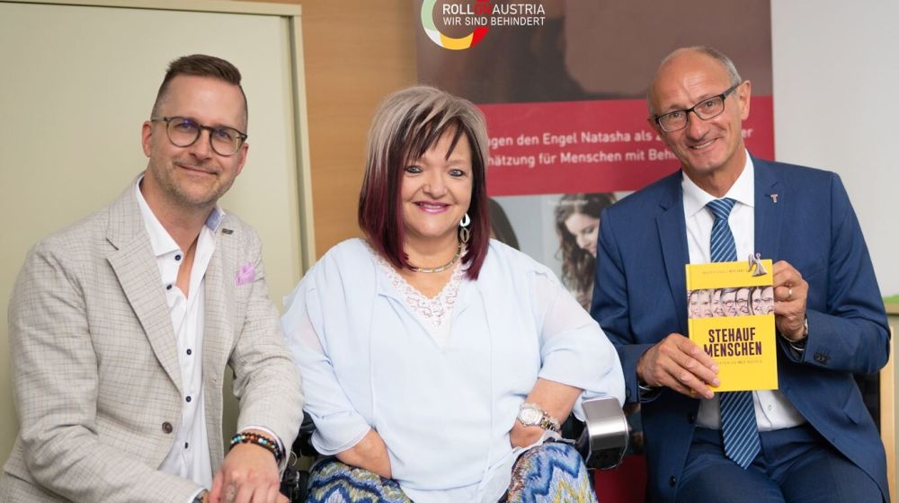 Ein langjähriger Freund und Wegbegleiter besucht das Team von RollOn Austria