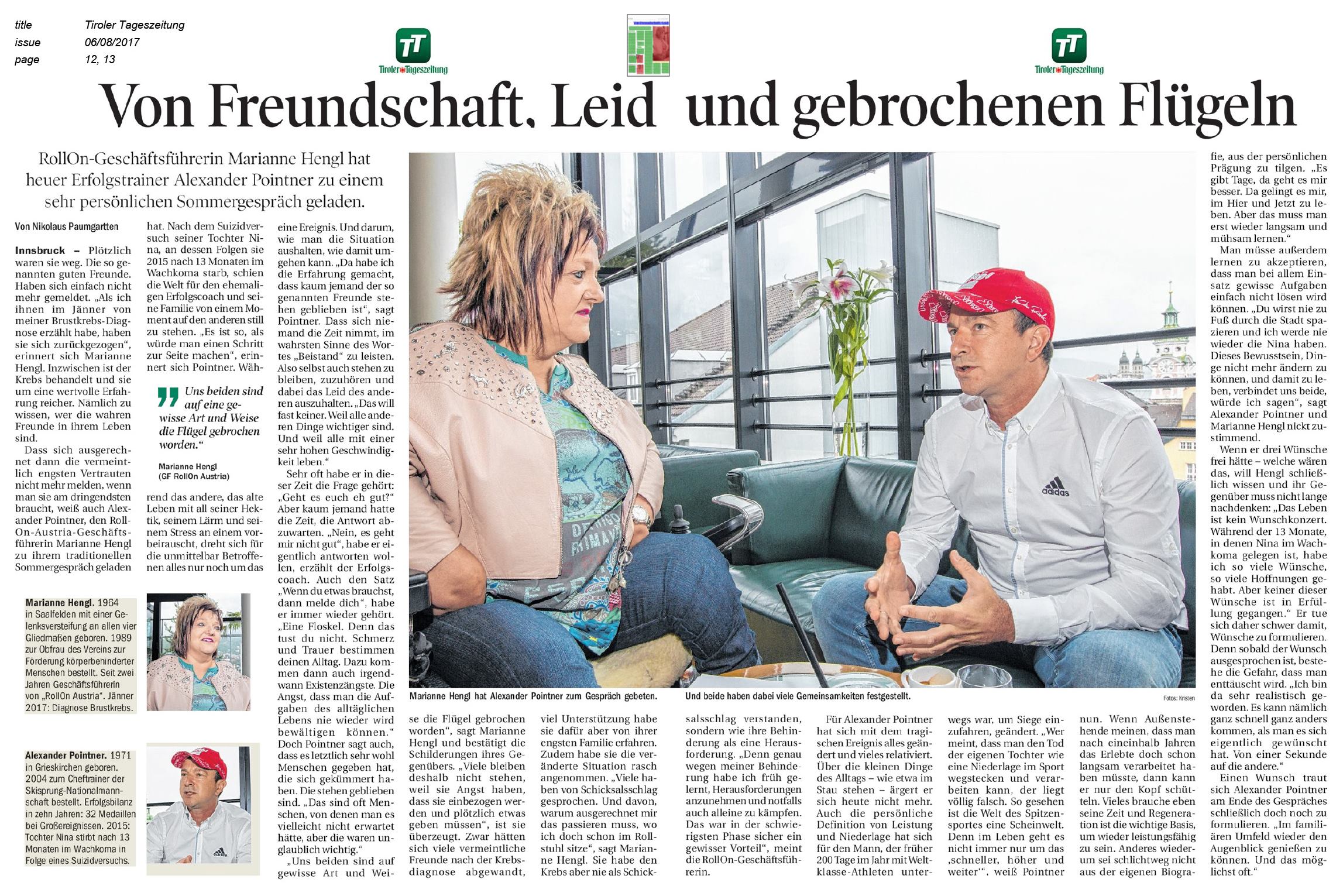 06.08.17 Tiroler Tageszeitung