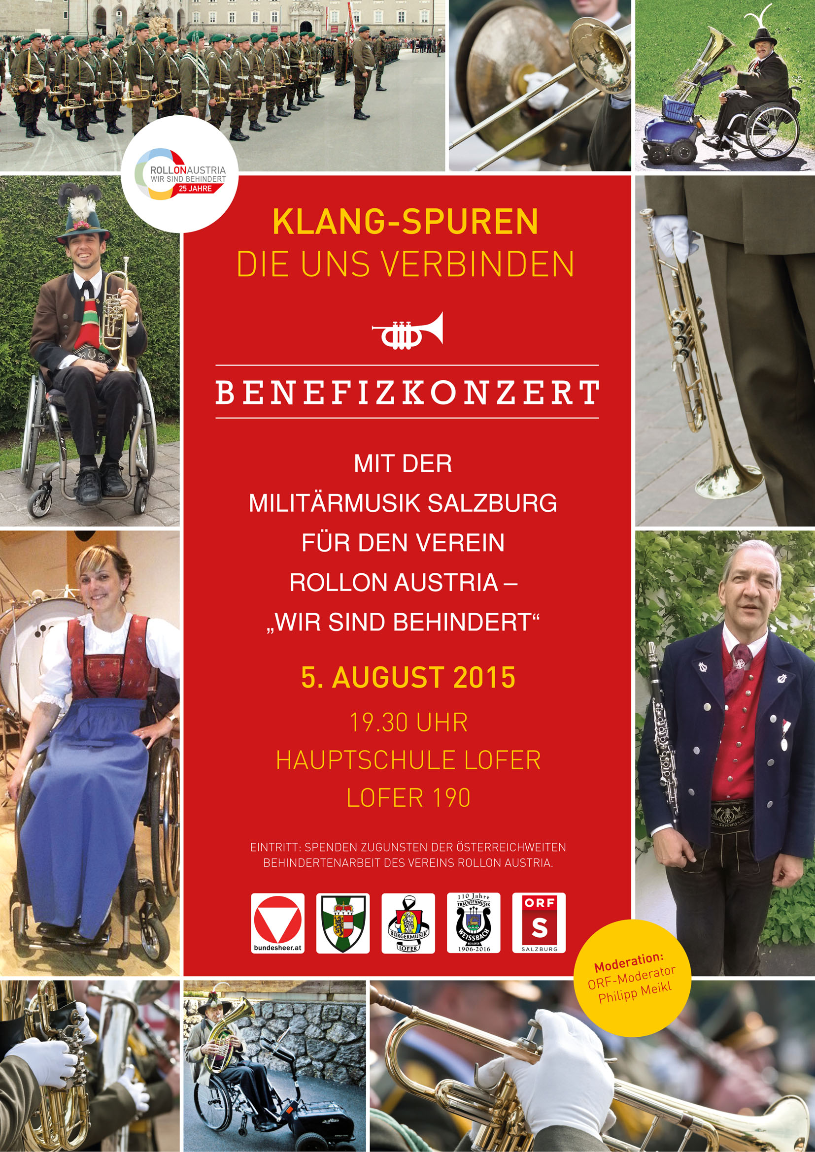 Plakat Klangspuren Lofer
