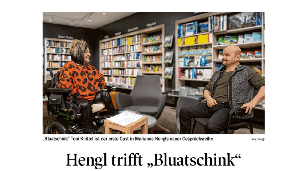 Hengi trifft "Bluatschink"