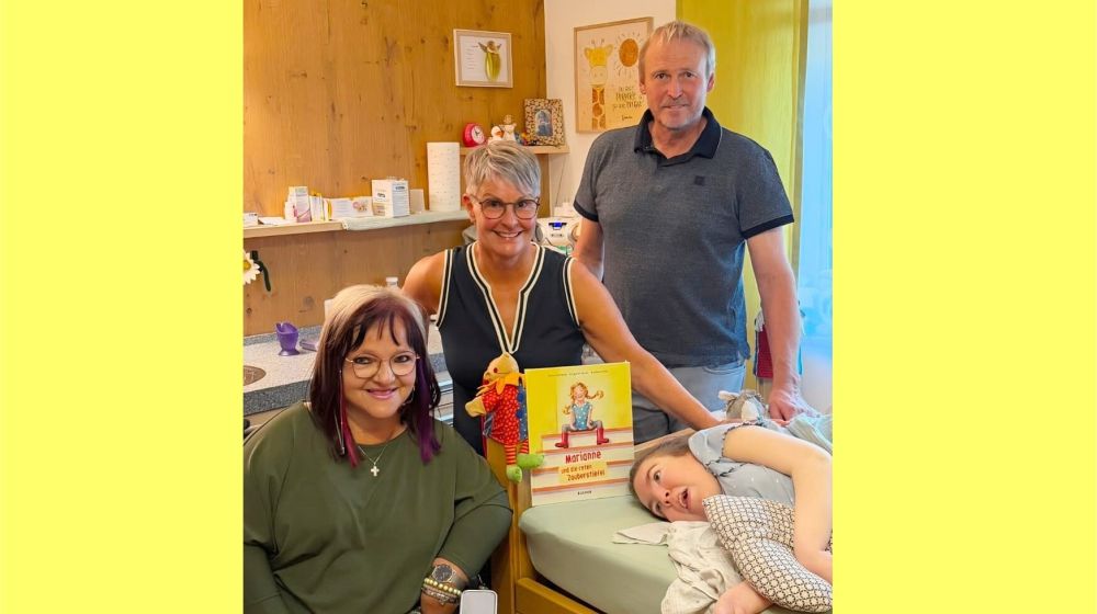 Marianne Hengl und Familie Buchauer