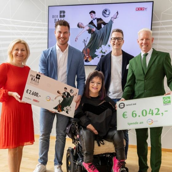 Ball der Tiroler Wirtschaft setzt starkes Zeichen der Solidarität für RollOn Austria