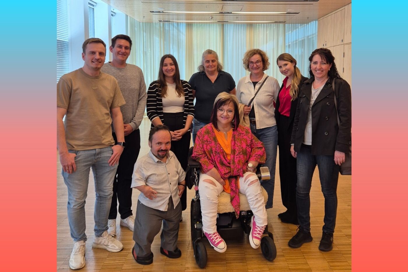 Marianne Hengl und Workshop-Teilnehmer:innen