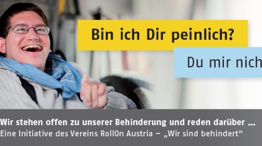 „Bin ich dir peinlich? Du mir nicht!“