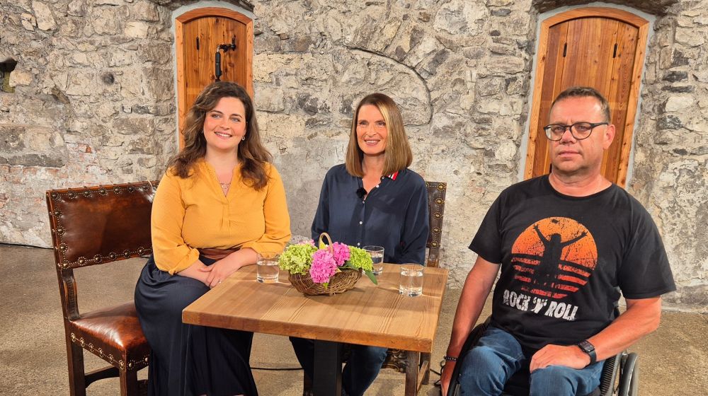 ORF III: Das Grande-Finale der 40. ORF Fernsehsendung "Gipfel-Sieg" in der Burgenwelt Ehrenberg, Reutte