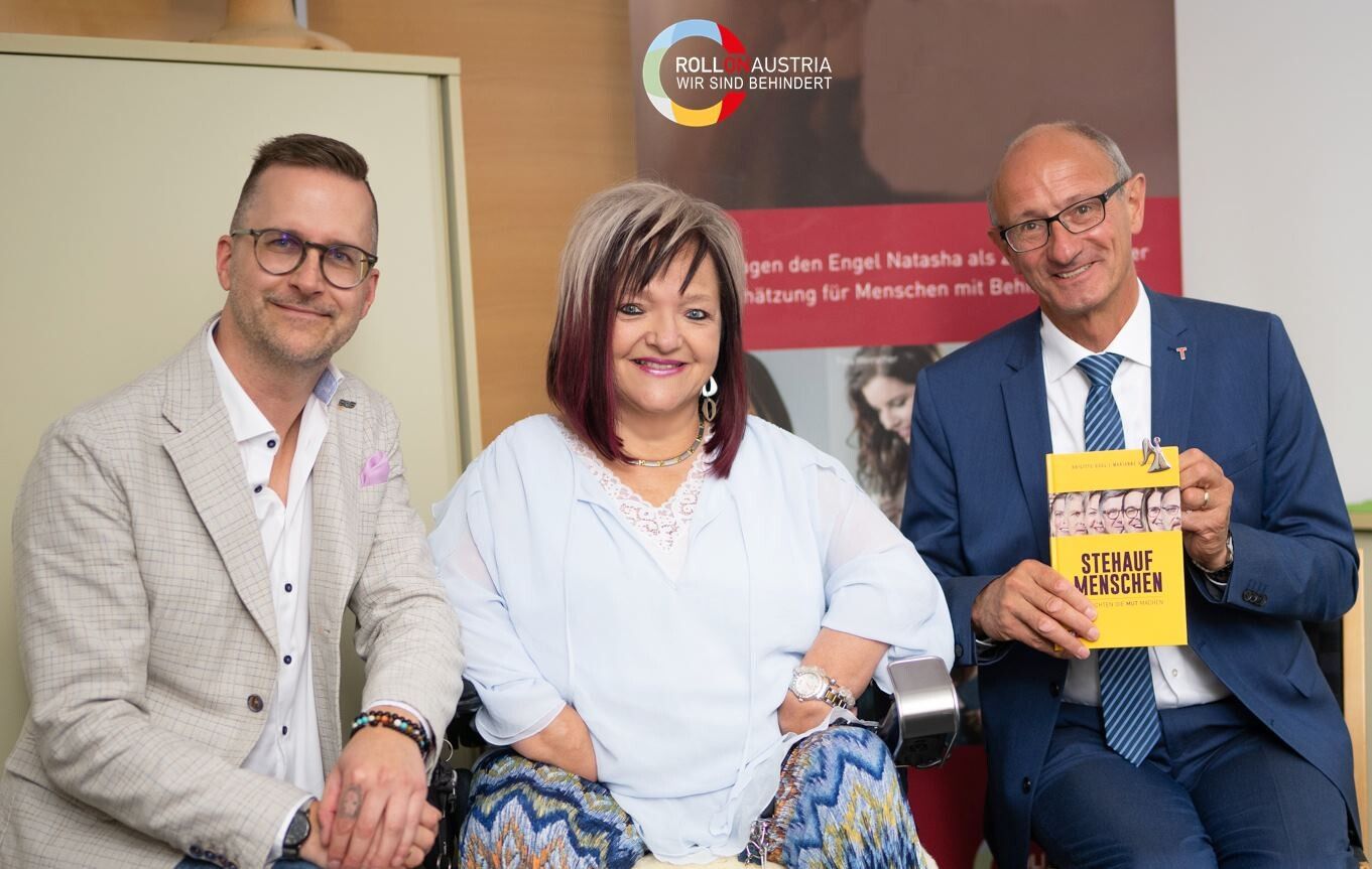 Jurij Pfauser, Marianne Hengl und Toni Mattle