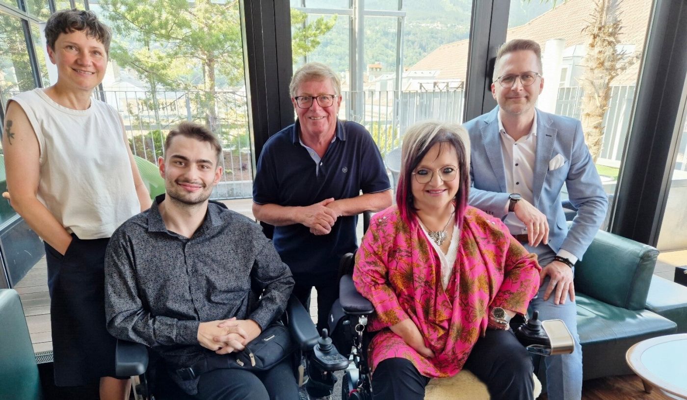 Kristin Vavtar, Dominik Wurzer, Hans Wiedemair, Marianne Hengl und Jurij Pfauser