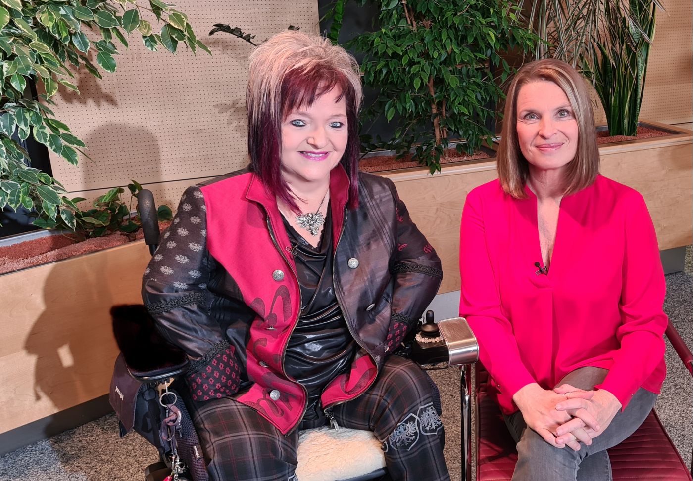 Marianne Hengl und Barbara Stöckl