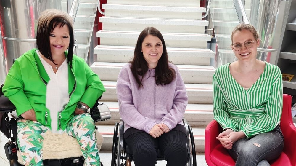 Tina Hötzendorfer ist Gast von Marianne Hengl und Diana Foidl in „Stehaufmenschen“