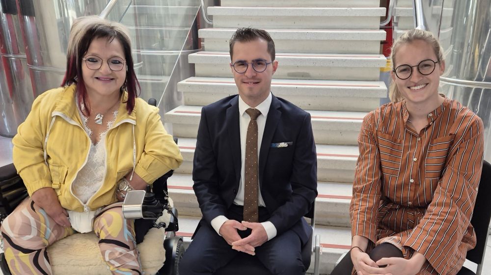 Alois Egger ist Gast von Marianne Hengl und Diana Foidl in „Stehaufmenschen“