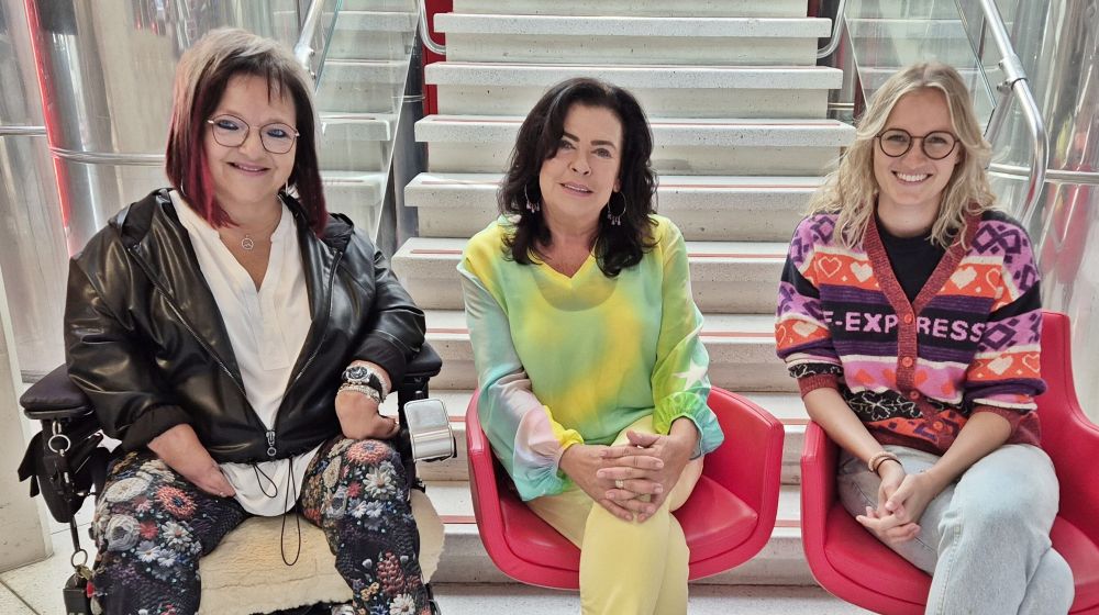 Sissy Beer ist Gast von Marianne Hengl und Diana Foidl in „Stehaufmenschen“