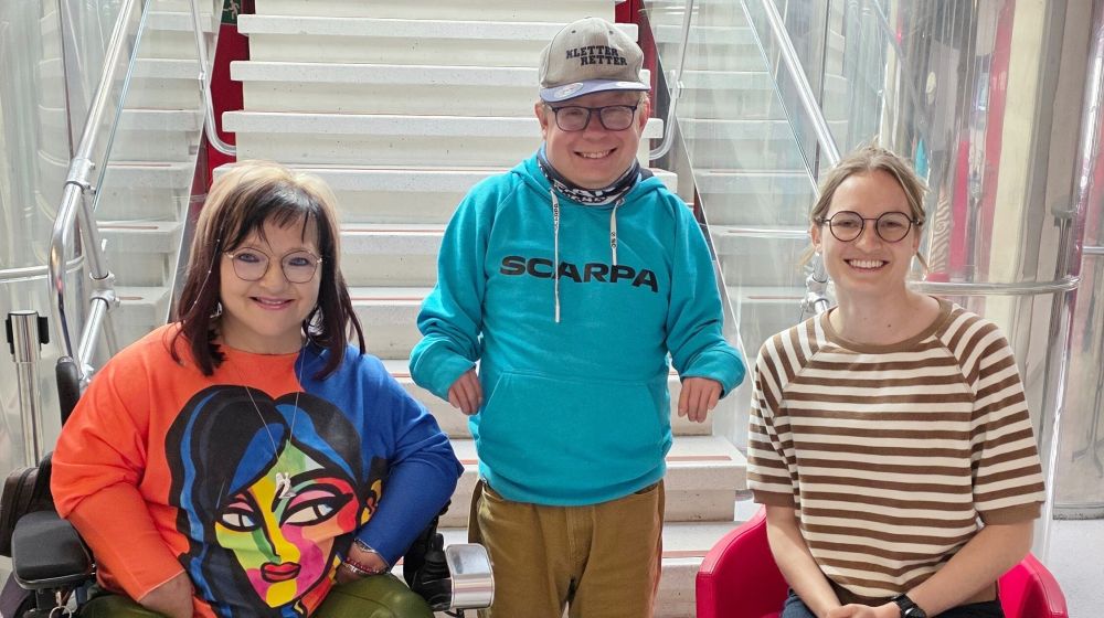 Marianne Hengl, Marcel Richter und Diana Foidl