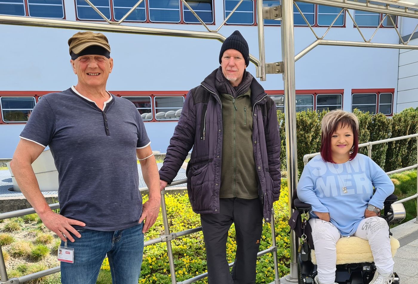 Rainer Perle, Peter Stanger und Marianne Hengl