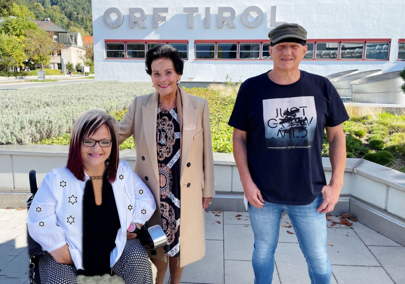 Marianne Hengl, Erika Knapp und Rainer Perle