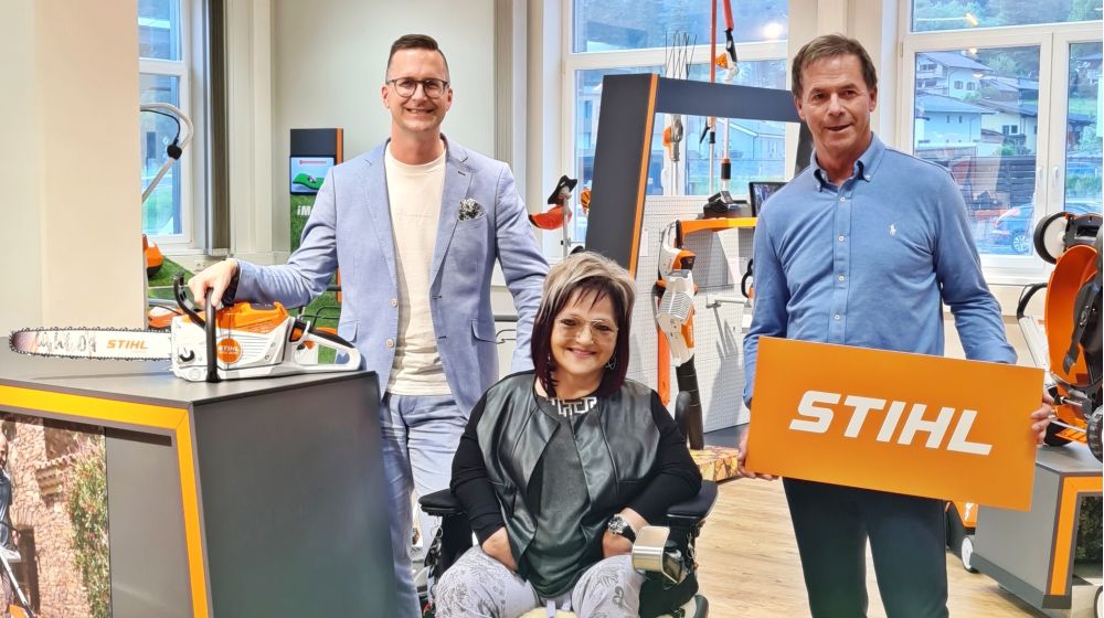 Langjährige Zusammenarbeit mit STIHL Tirol wird fortgesetzt