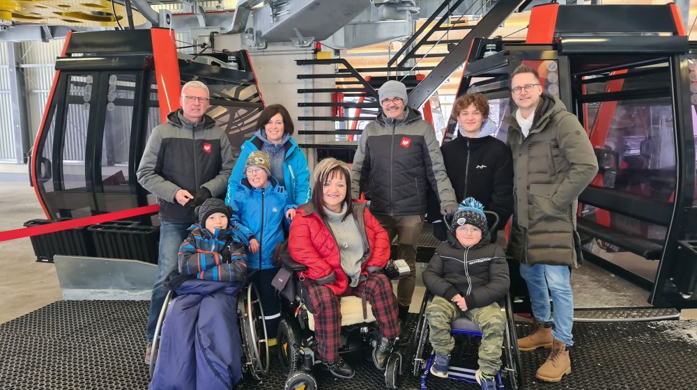 Der barrierefreie Gipfel-Sieg am Hoadl mit den Bergbahnen der Axamer Lizum