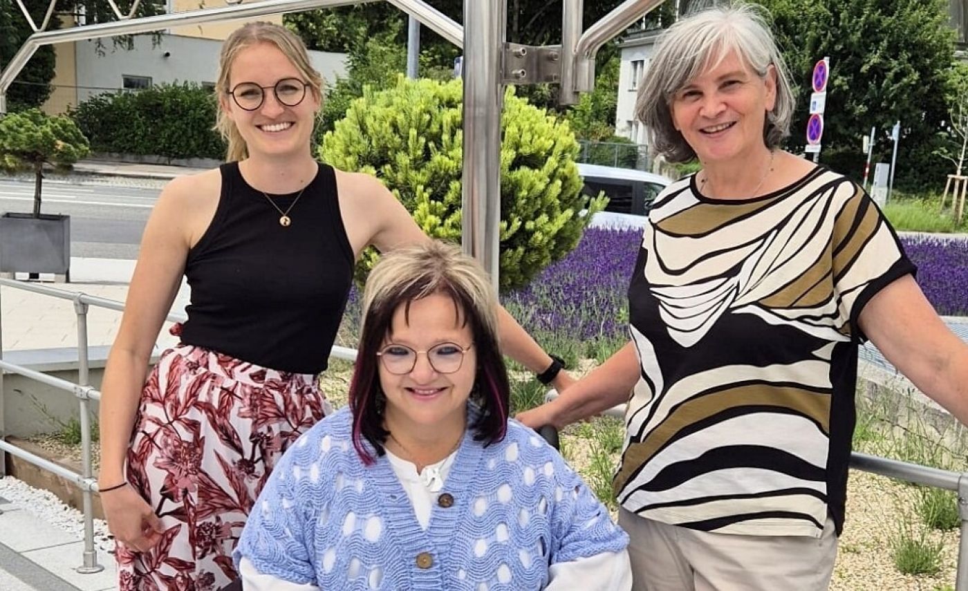 Diana Foidl, Marianne Hengl und Angelika Müller