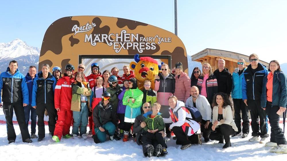 Ein Skikurs der Extraklasse für Kinder mit Beeinträchtigung