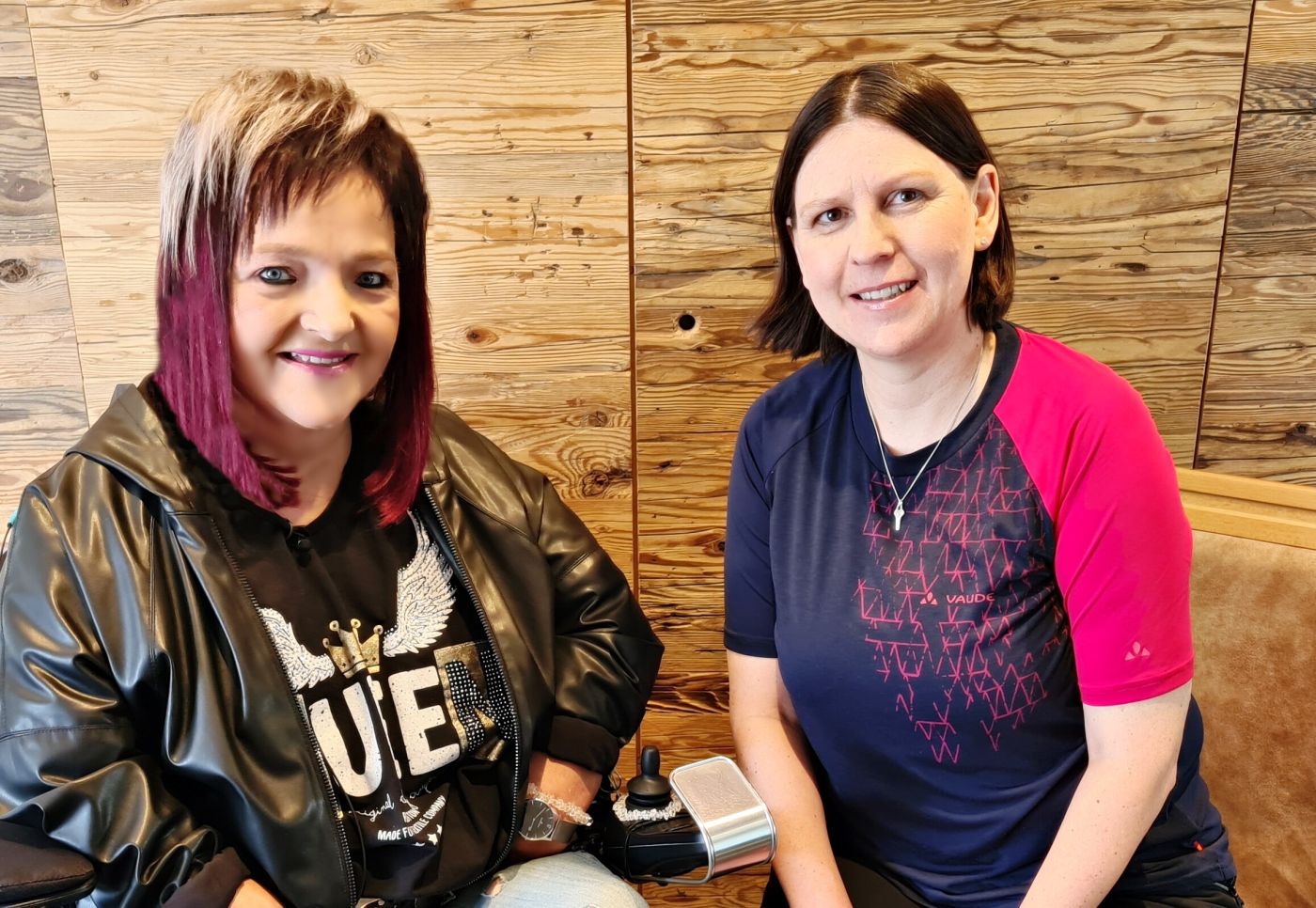 Marianne Hengl und Elke Sparber